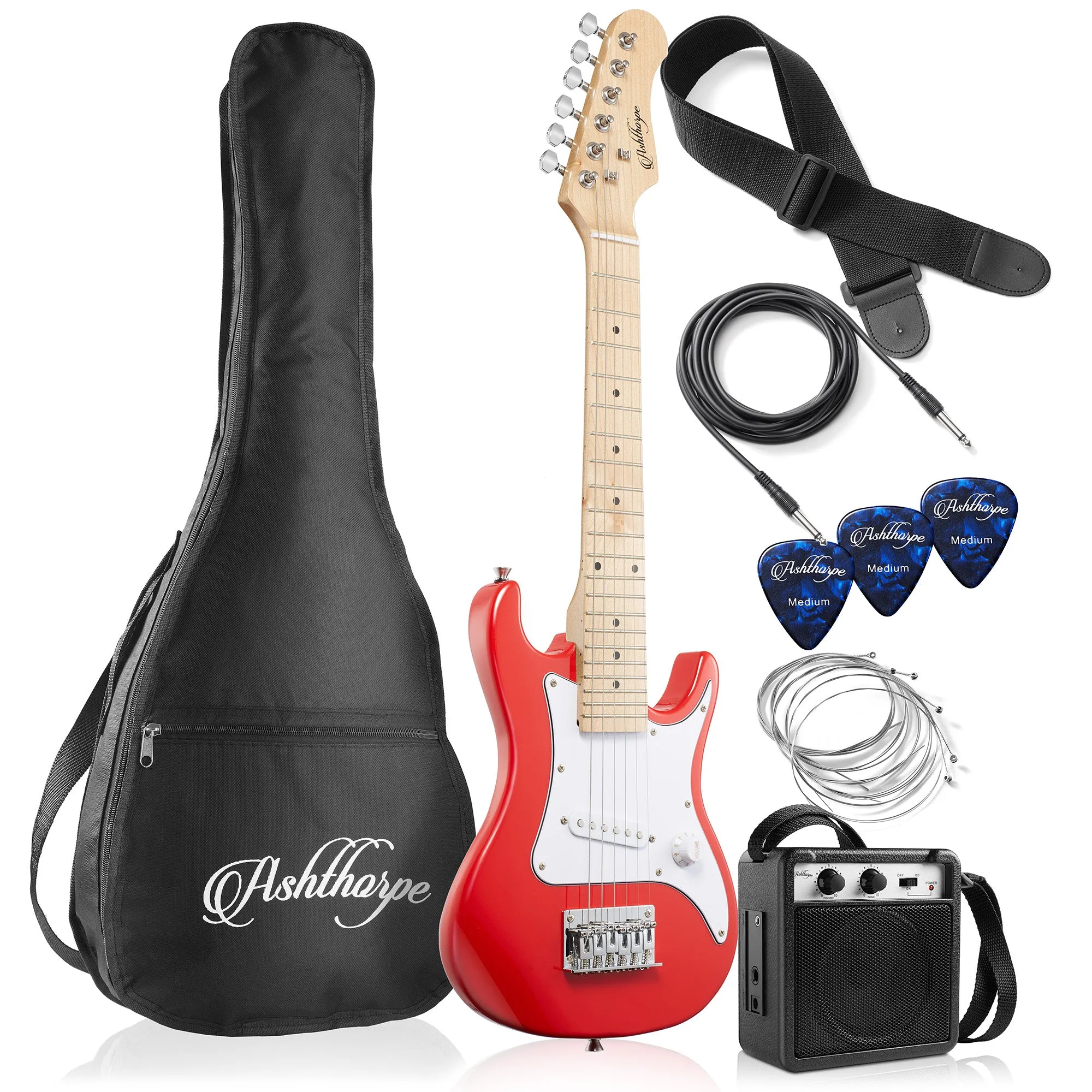 30-inch Beginner Electric Guitar Bundle