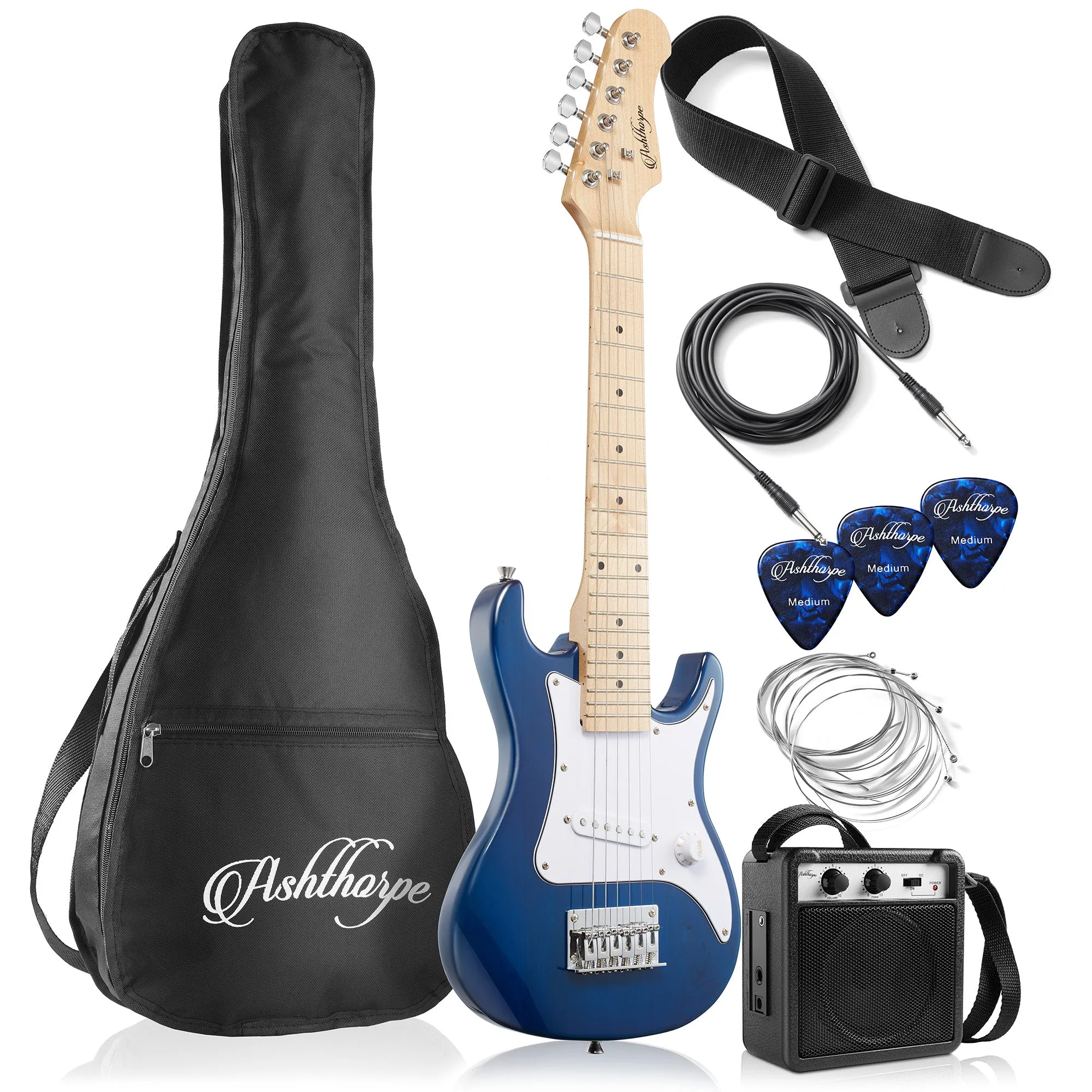 30-inch Beginner Electric Guitar Bundle