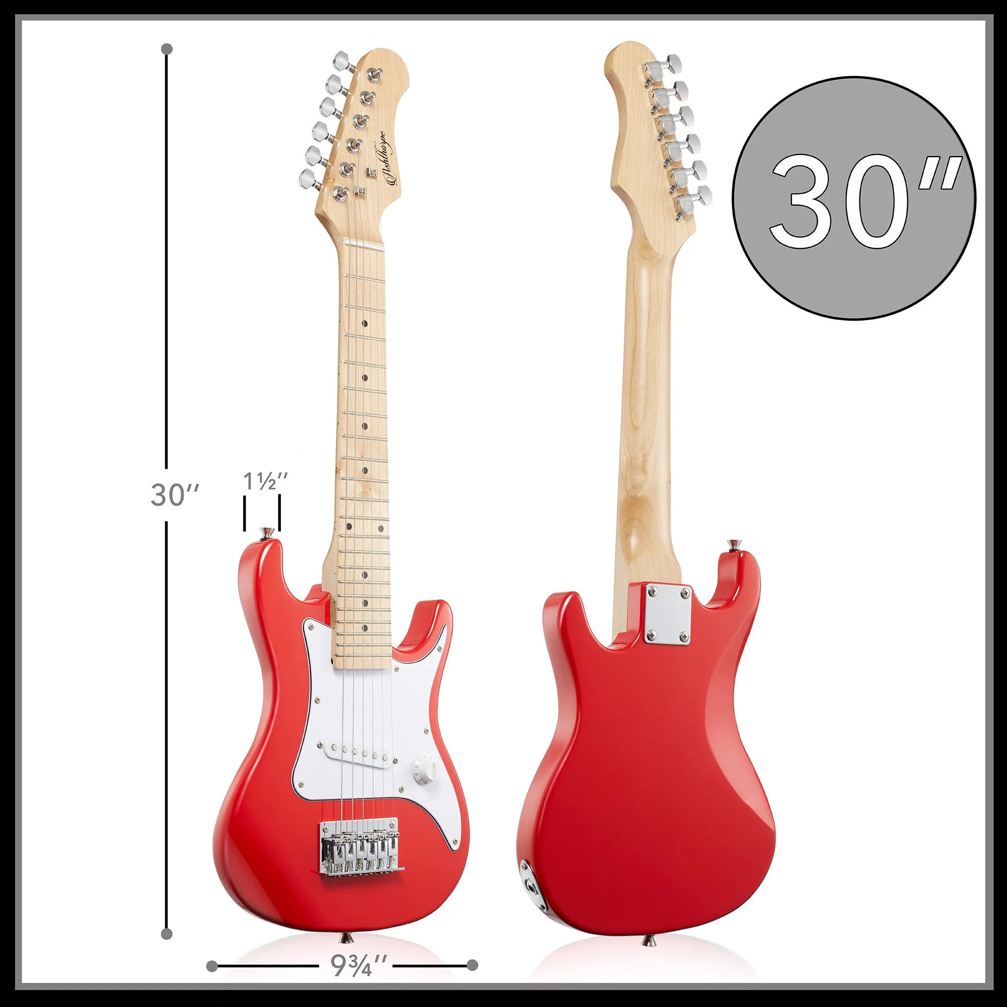 30-inch Beginner Electric Guitar Bundle