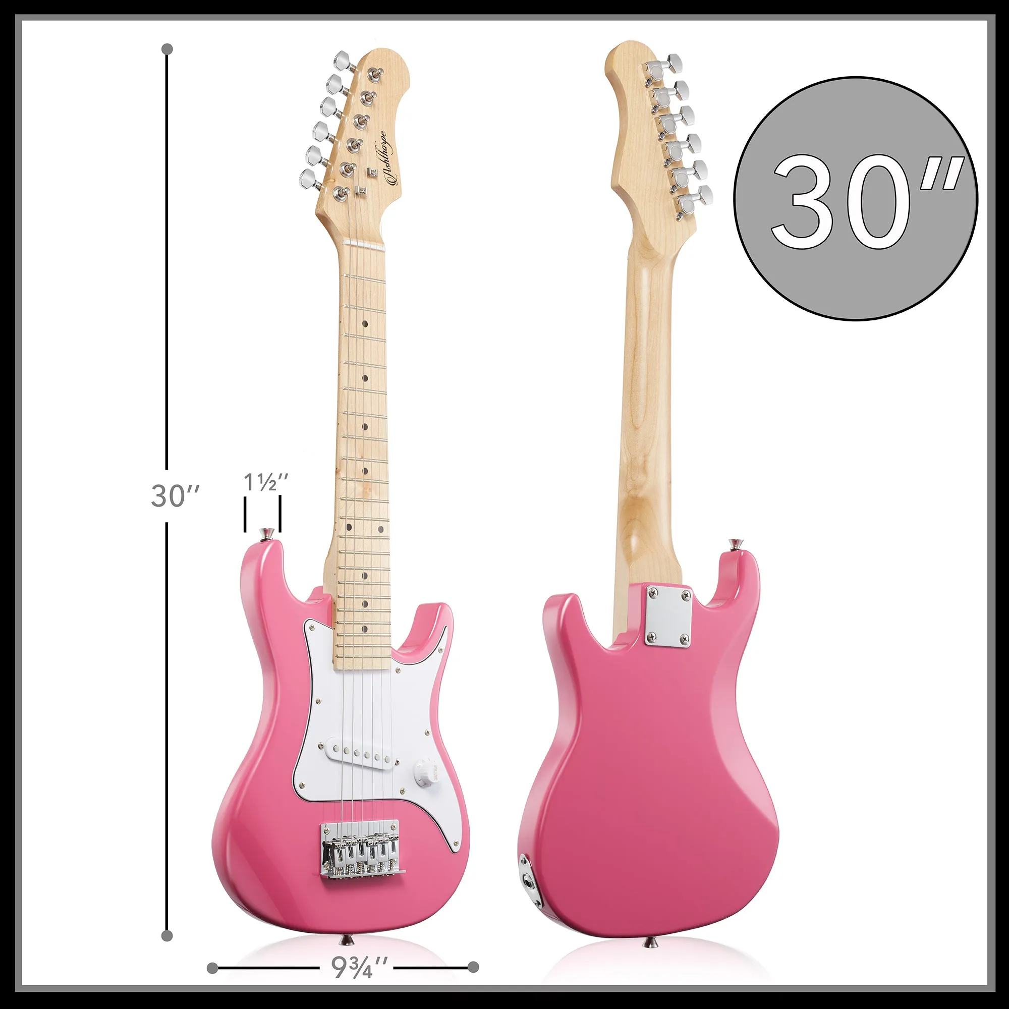 30-inch Beginner Electric Guitar Bundle