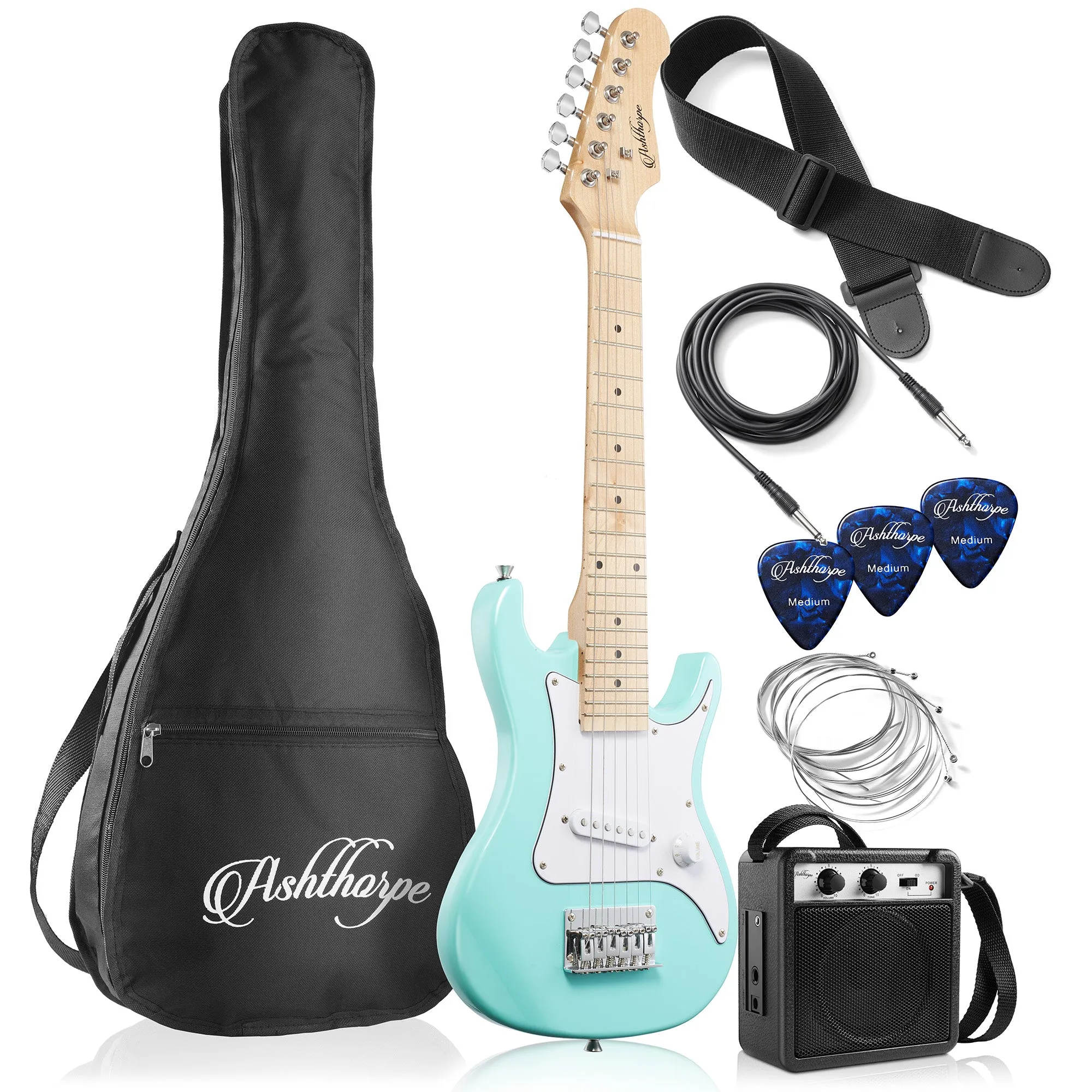 30-inch Beginner Electric Guitar Bundle