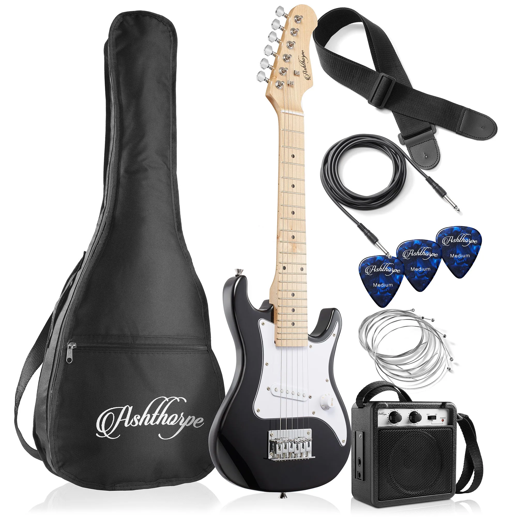 30-inch Beginner Electric Guitar Bundle