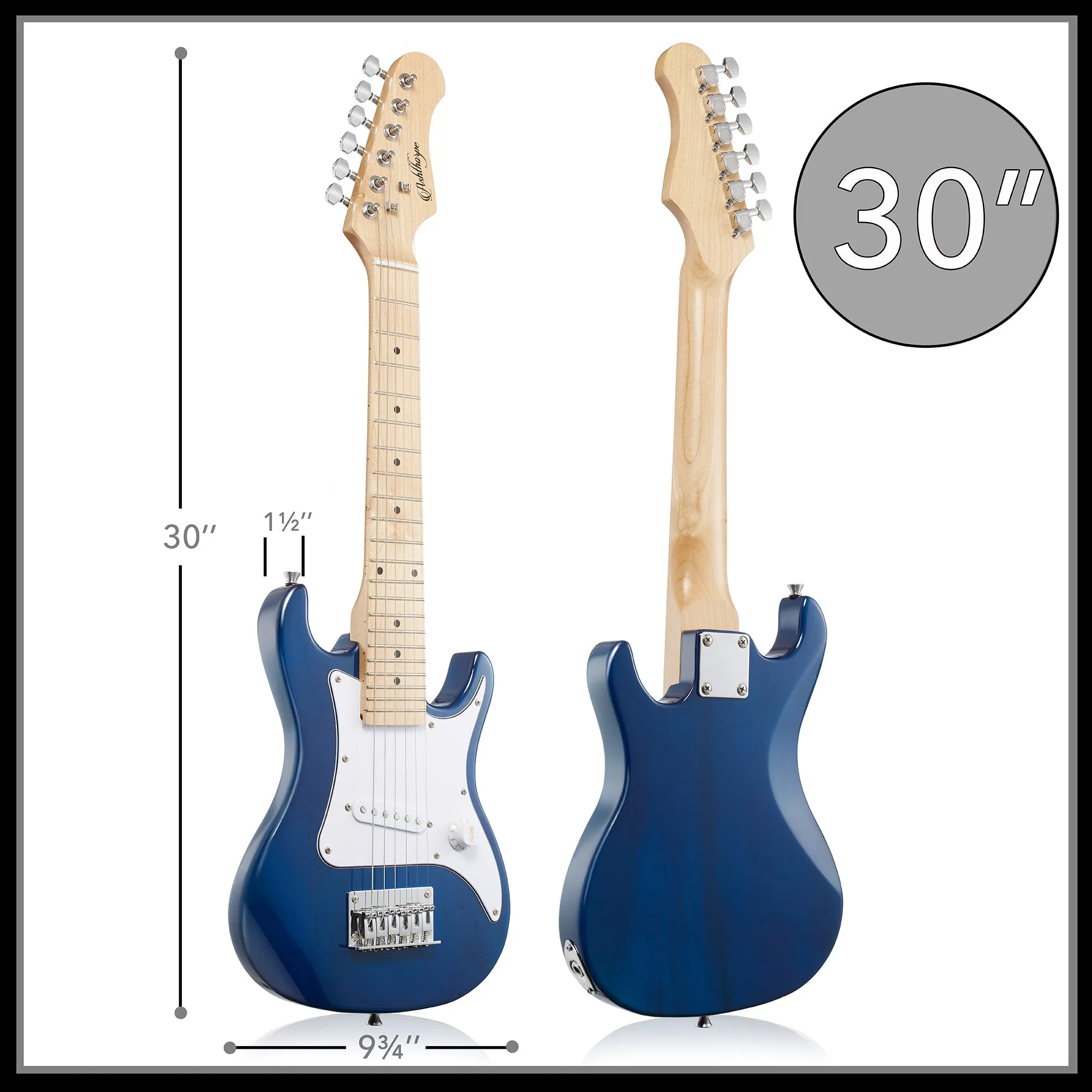 30-inch Beginner Electric Guitar Bundle