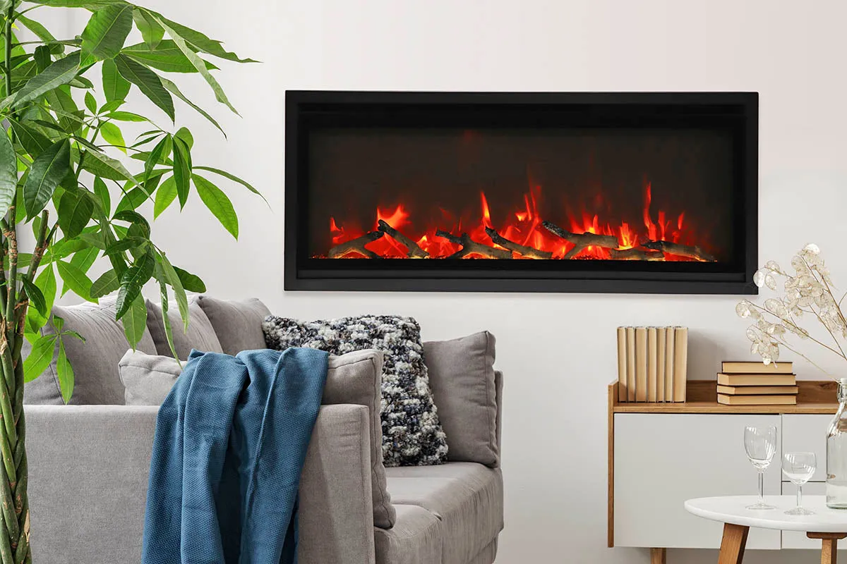 Amantii 42” Symmetry Extra Slim Smart 5000 BTU Electric Fireplace