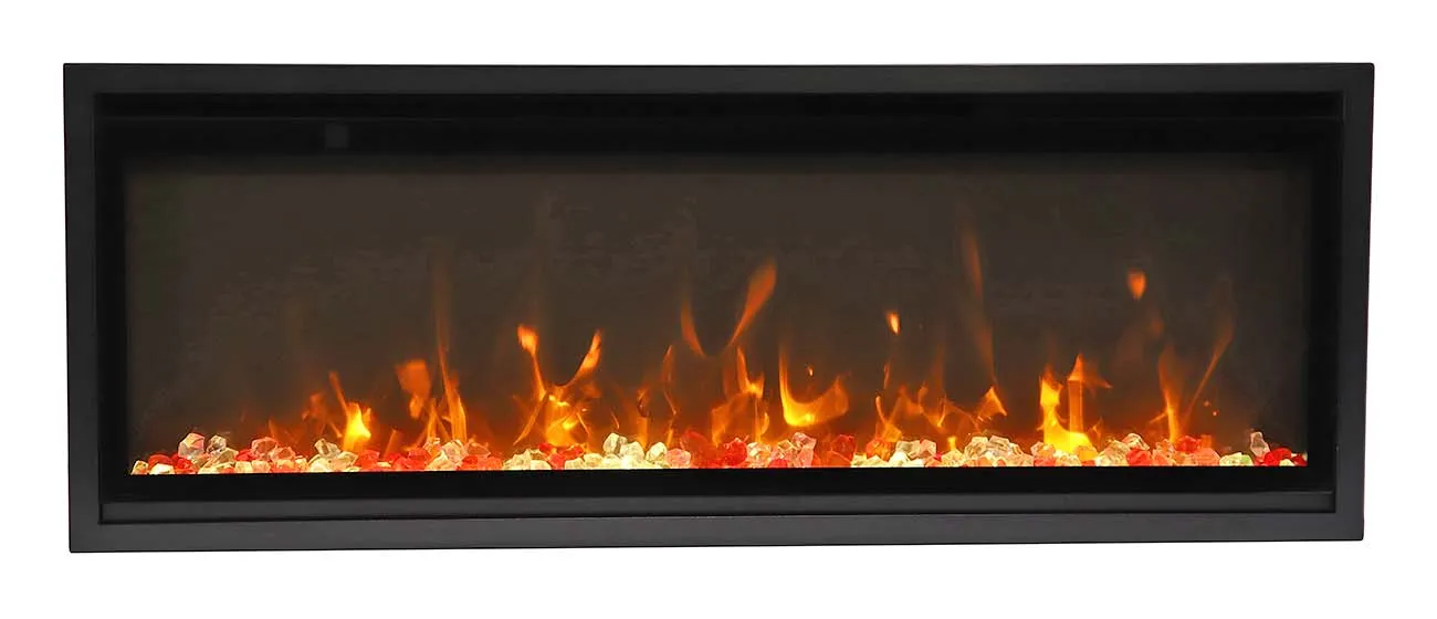 Amantii 42” Symmetry Extra Slim Smart 5000 BTU Electric Fireplace