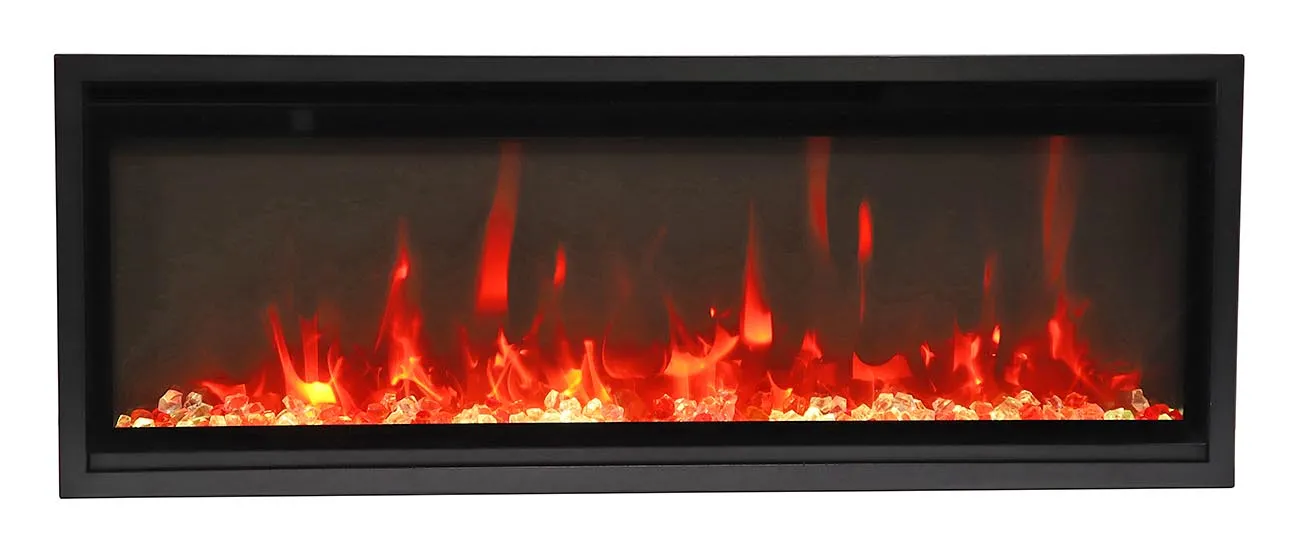 Amantii 42” Symmetry Extra Slim Smart 5000 BTU Electric Fireplace