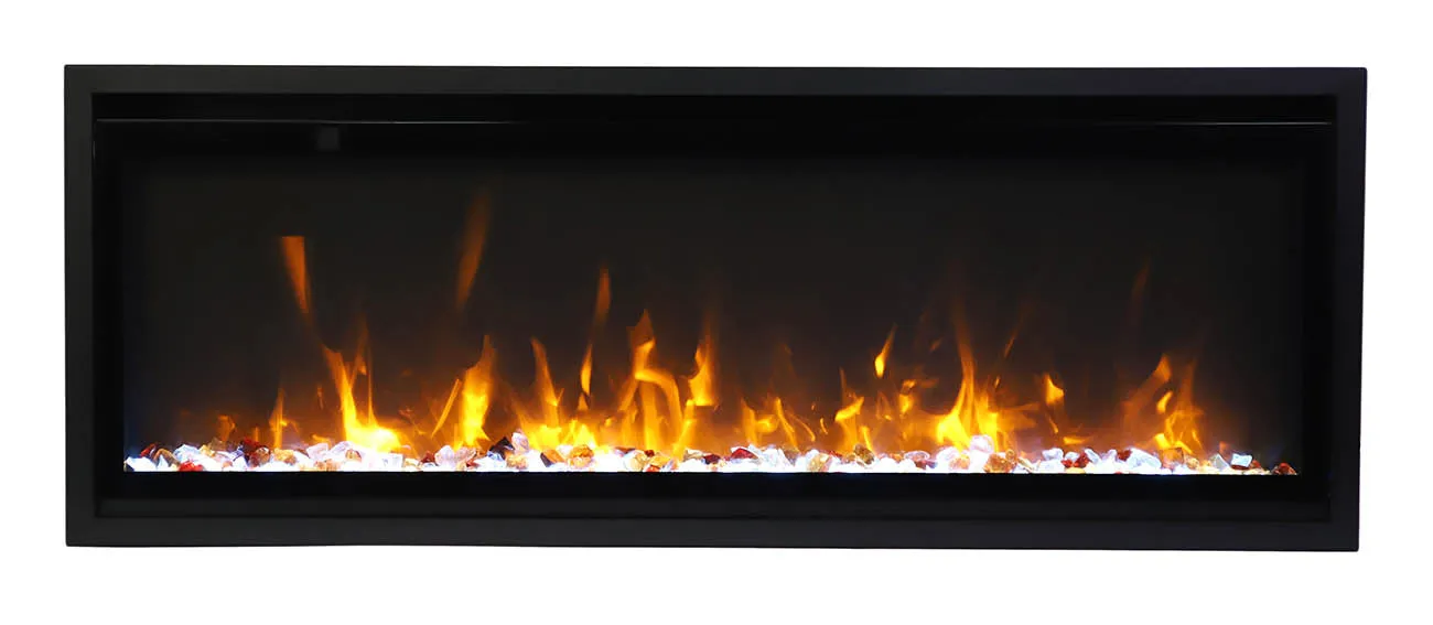 Amantii 42” Symmetry Extra Slim Smart 5000 BTU Electric Fireplace