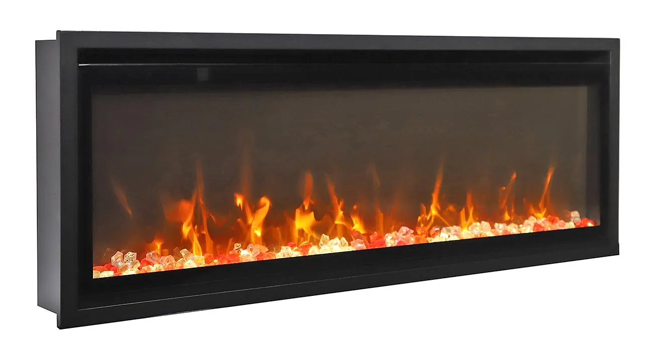 Amantii 42” Symmetry Extra Slim Smart 5000 BTU Electric Fireplace