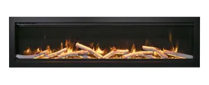 Amantii 74” Symmetry Bespoke Electric Fireplace WiFi Compatible