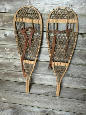 Antique Snowshoes - Native American