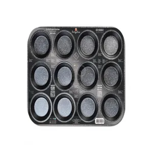 BERLINGER HAUS BLACK 12-MUFFIN PAN