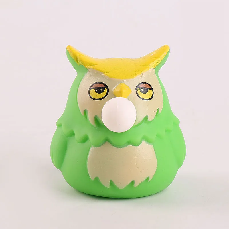 Cartoon Creative Bubble Owl Stress Relief Squeeze Toys, TO0060