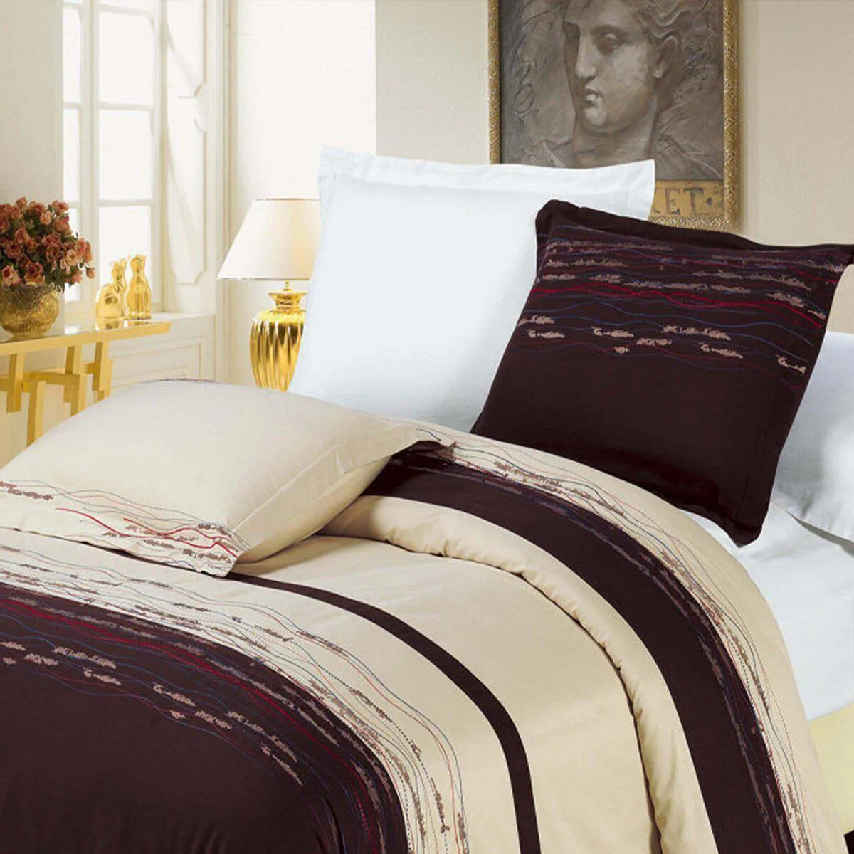 Clarice Cotton Embroidered Duvet Cover Sets