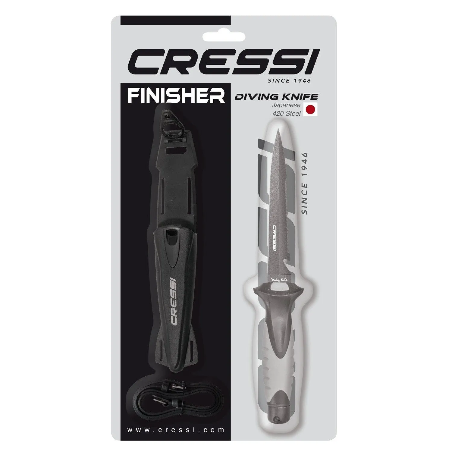 Cressi Finisher Scuba Dive Knife