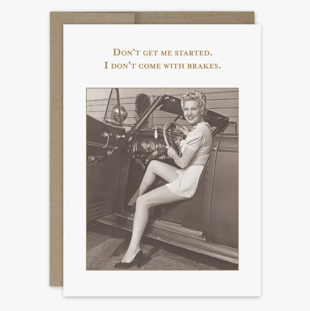 Don't Get Me Started Birthday Card