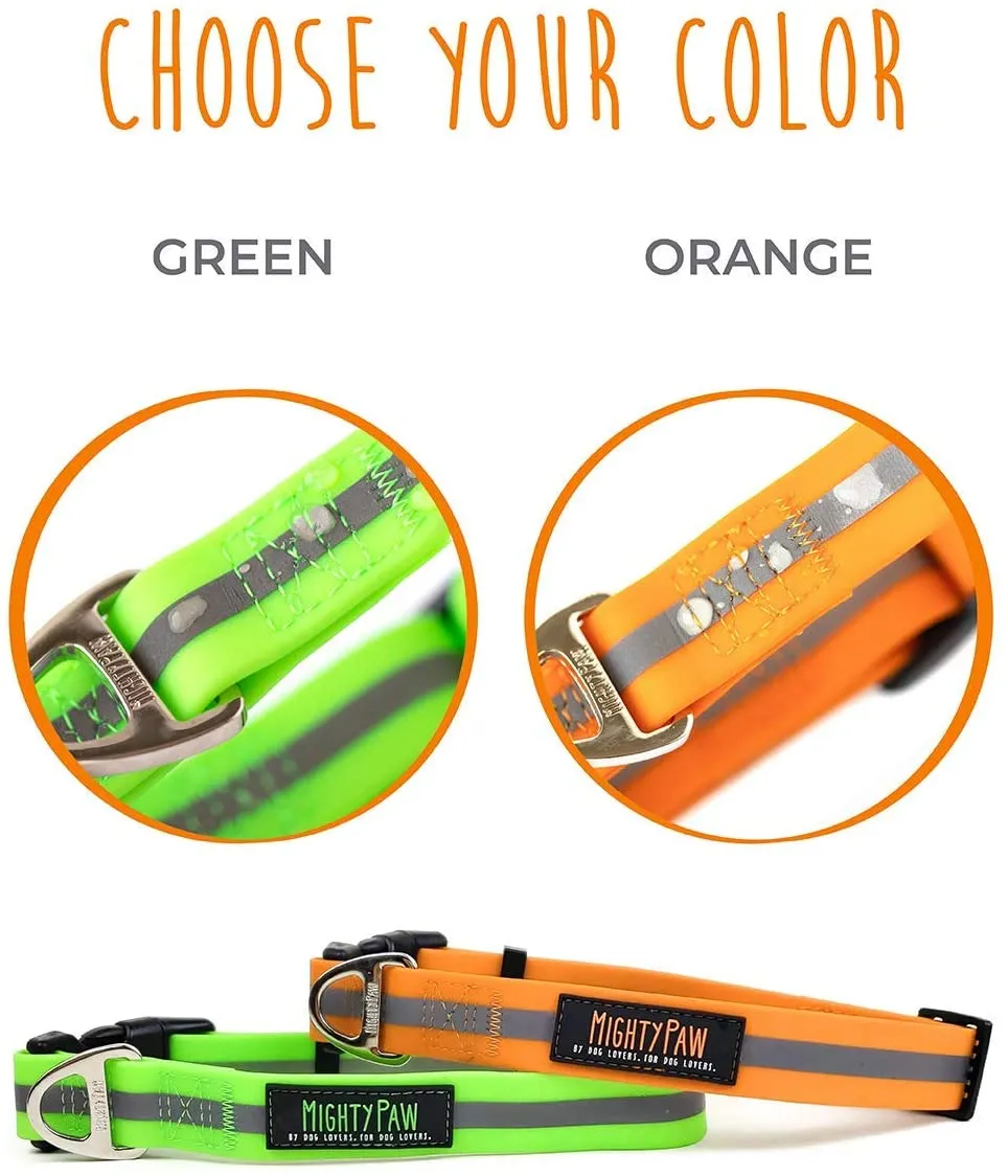 Durable and Reflective Waterproof Dog Collar