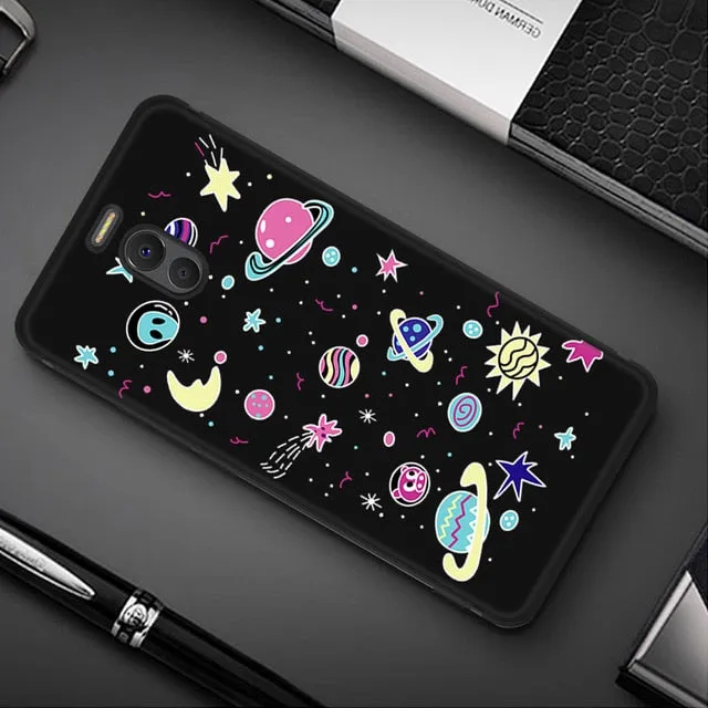 Fashion TPU Pattern Case For Meizu 16 Plus 16th 16X M5 M6 Note M6S M5C Note 8 X8 Lover Heart Plant Soft Silicon Cover Matte Case