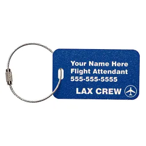 Flight Crew Carry On Luggage Tag