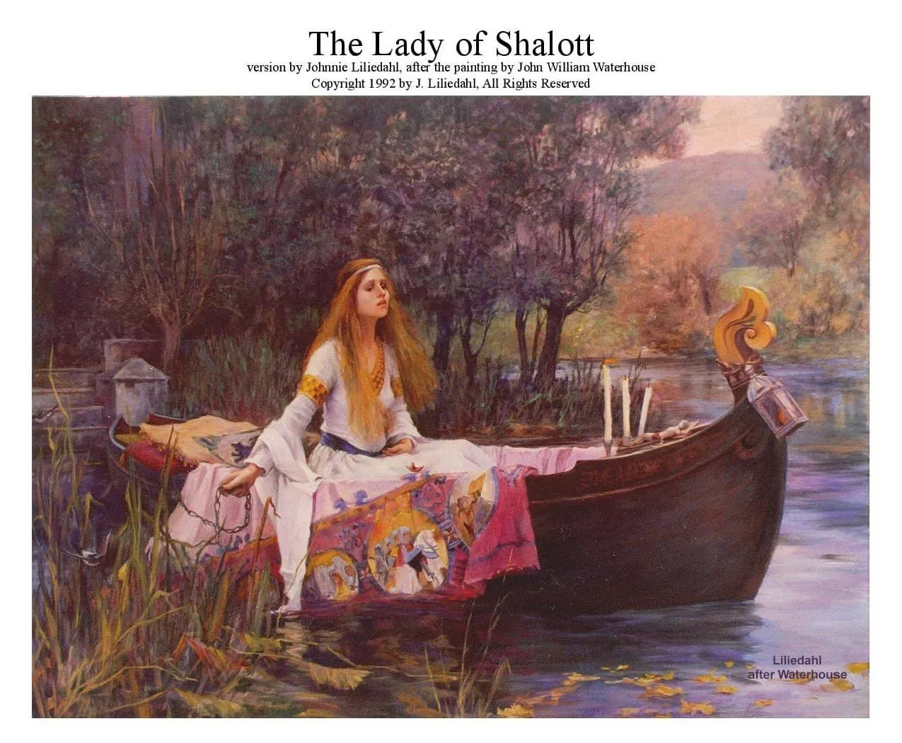 Johnnie Liliedahl: The Lady of Shalott