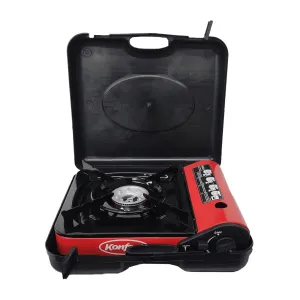 Konfort Gas Stove 1 Burner with Storage Case