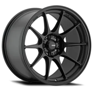 Konig Dekagram 15x9 4x100 ET35 Semi-Matte Black