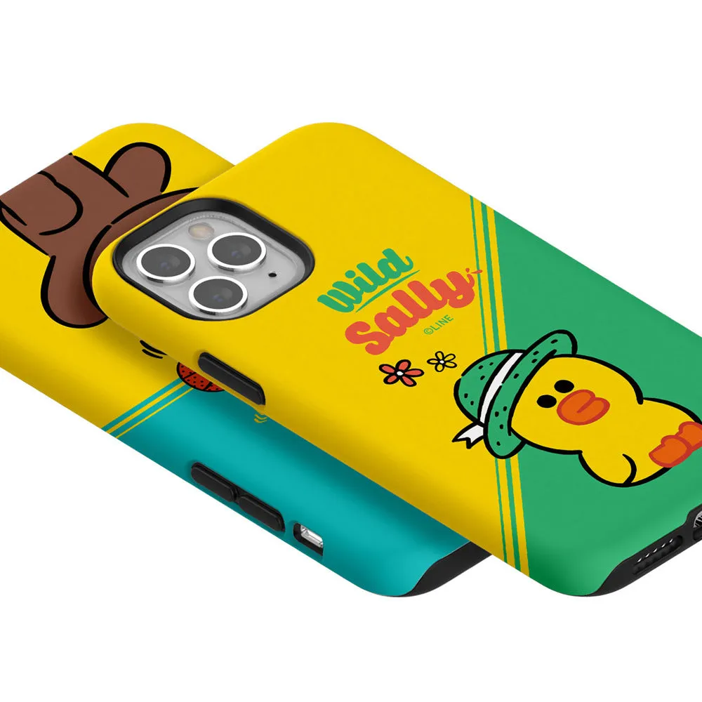 Line Friends Play Dual Layer TPU PC Shockproof Guard Up Combo Case Cover