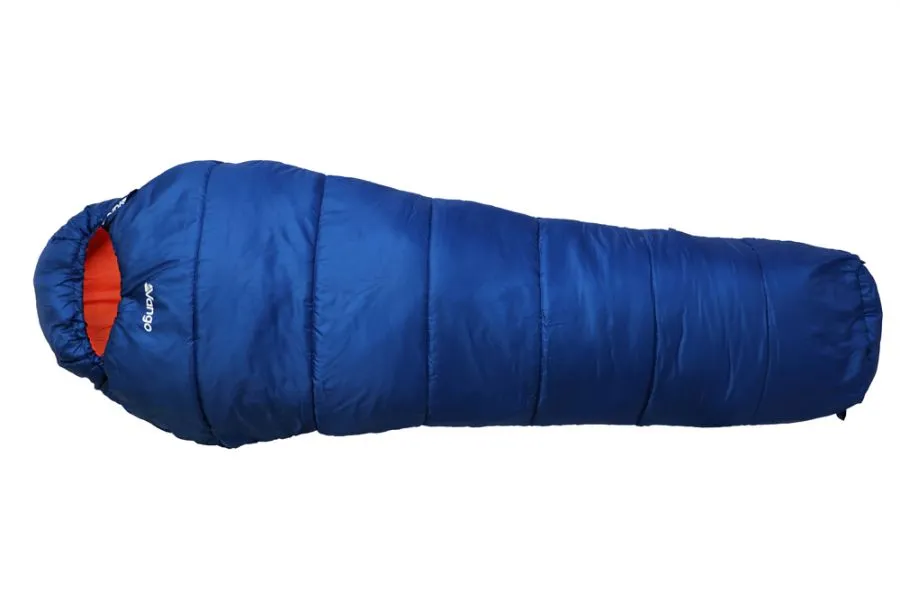 Vango Nitestar Junior Children's Sleeping Bag in Classic Blue (2-3 Season / 170cm long)