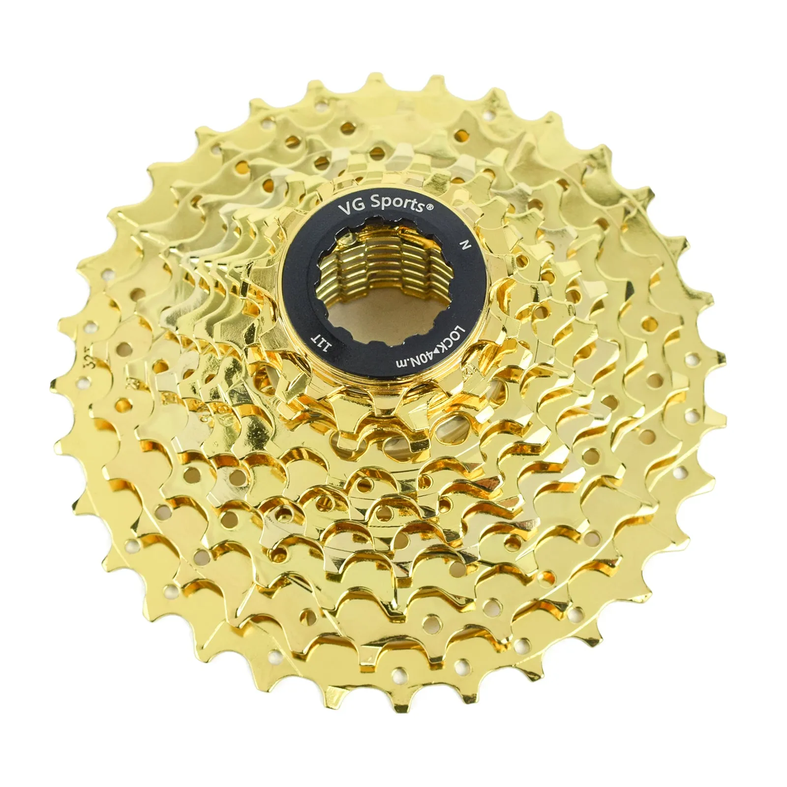 VG Sports Gold 8/9/10/11 Speed Steel Bicycle Cassette