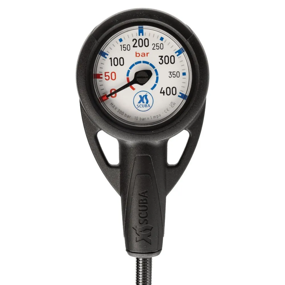 XS Scuba QuikVu Pressure Gauge - Metric