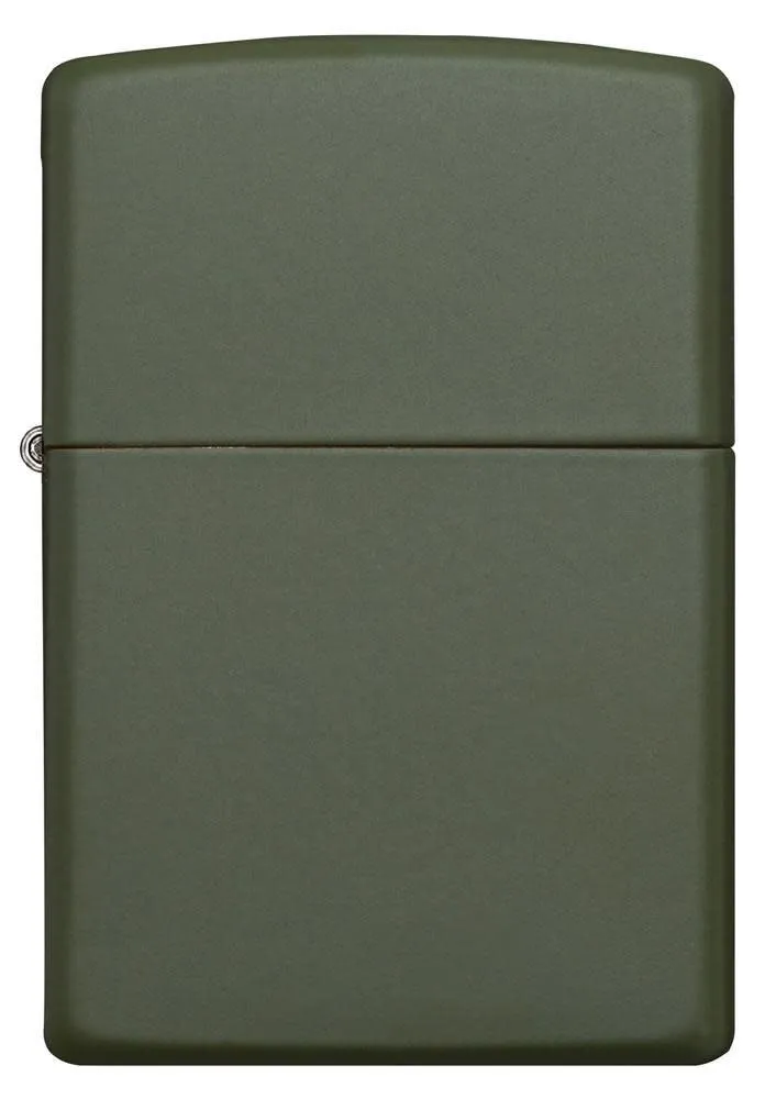 Zippo Classic Green Matte Lighter - 221