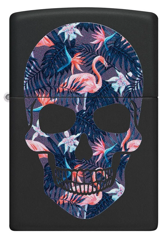 Zippo Flamingo Skull Design 218 - 49771