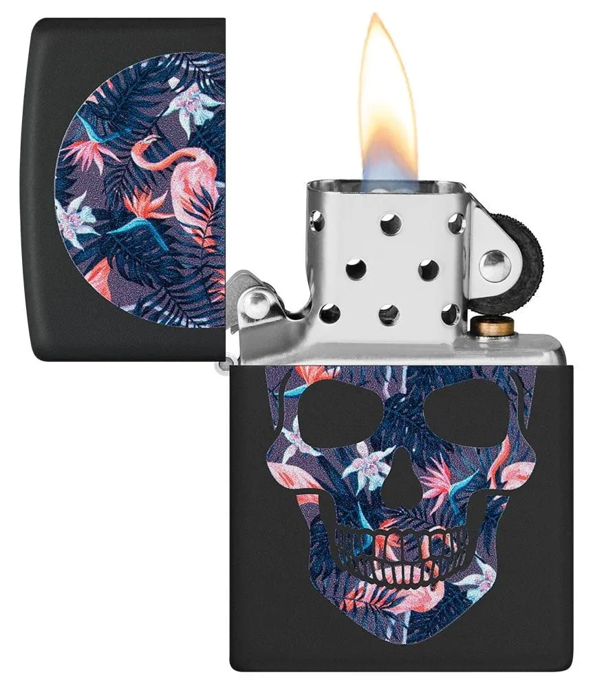 Zippo Flamingo Skull Design 218 - 49771