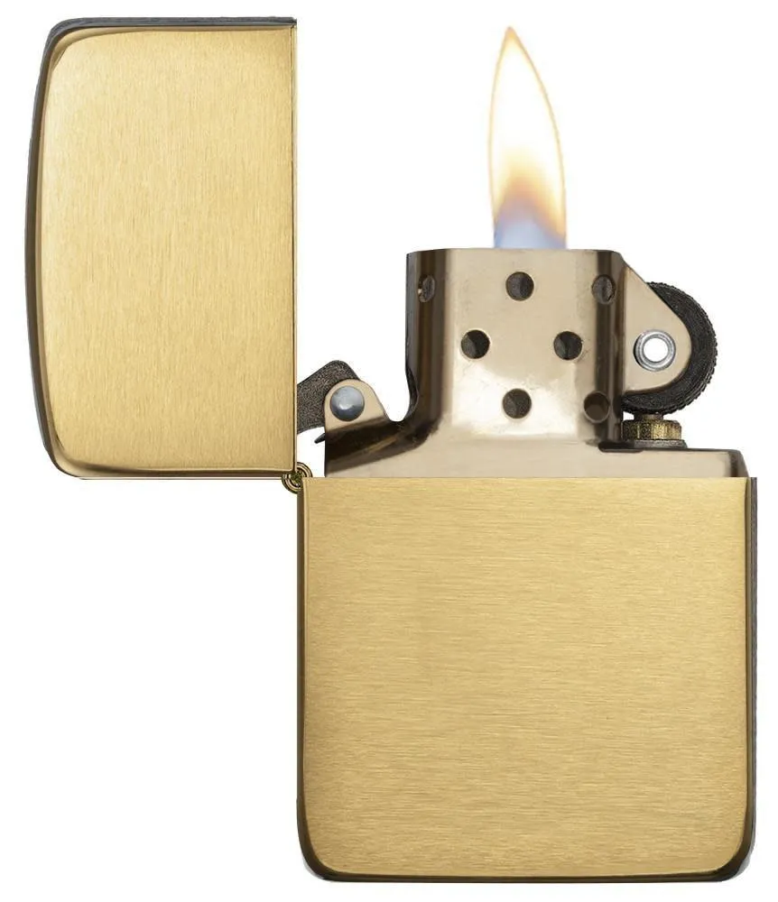 Zippo Replica Brushed Brass - 1941B